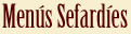Menús Sefardíes
