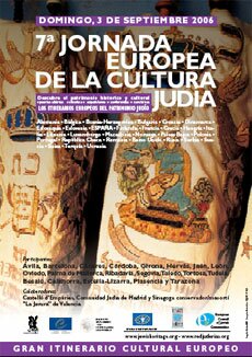 Cartel 7� Jornada Europea de la Cultura Jud�a