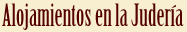 Alojamientos en la Judería de Toledo