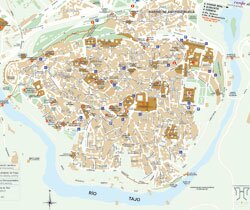 Plano del Casco Histórico Toledo