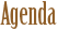 Agenda